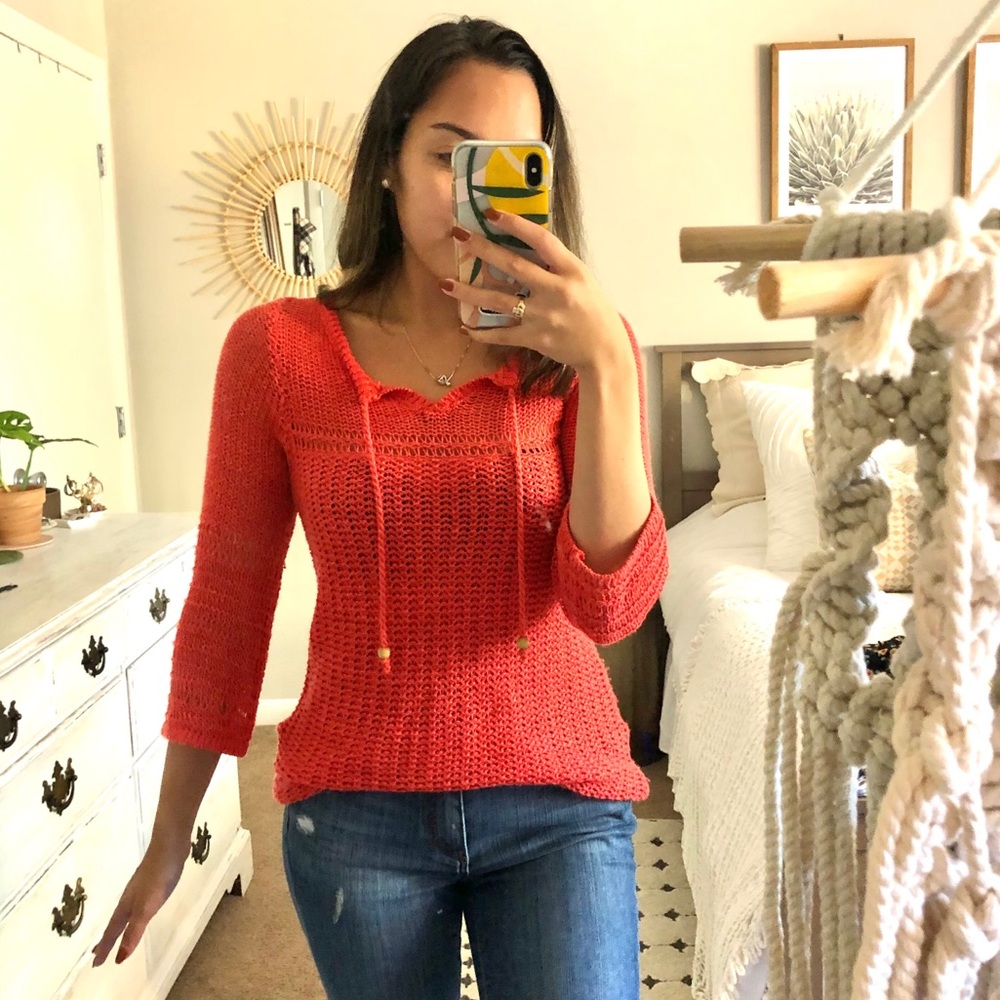 Lucky Brand quarter sleeve sweater
